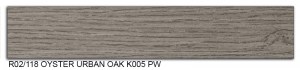 R02-118 Oyster Urban Oak K005 PW SLIDE SMALL